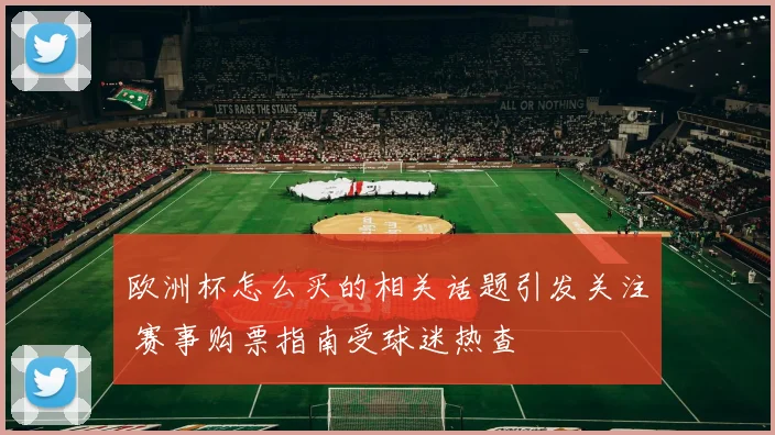 欧洲杯怎么买的相关话题引发关注 赛事购票指南受球迷热查